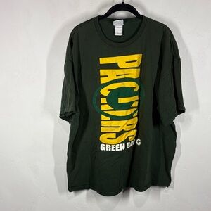 NFL Green Bay Packers Green T-Shirt size 2XL